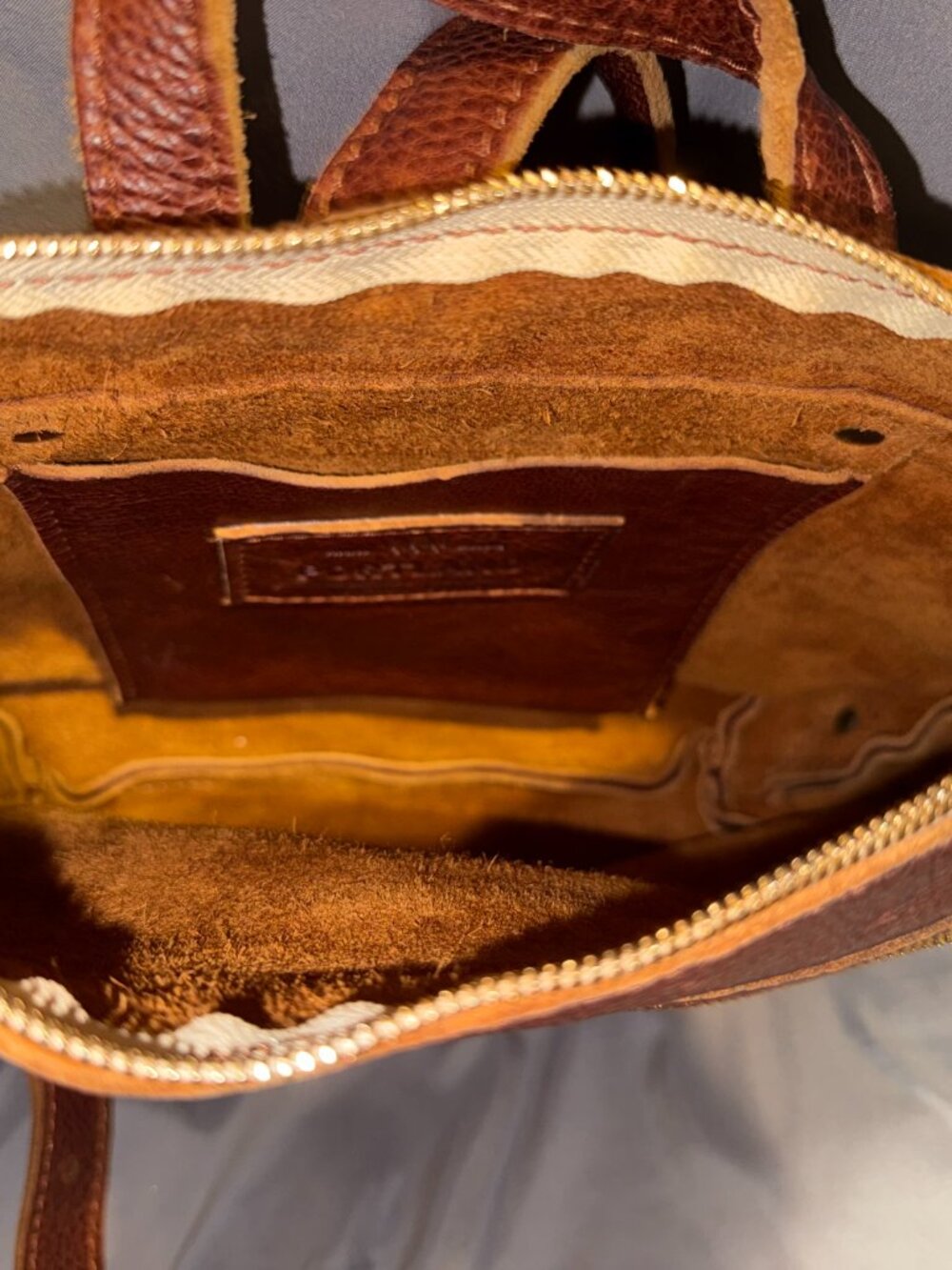 Portland Leather Goods Handmade Leather Backpack - Picture 8 of 8